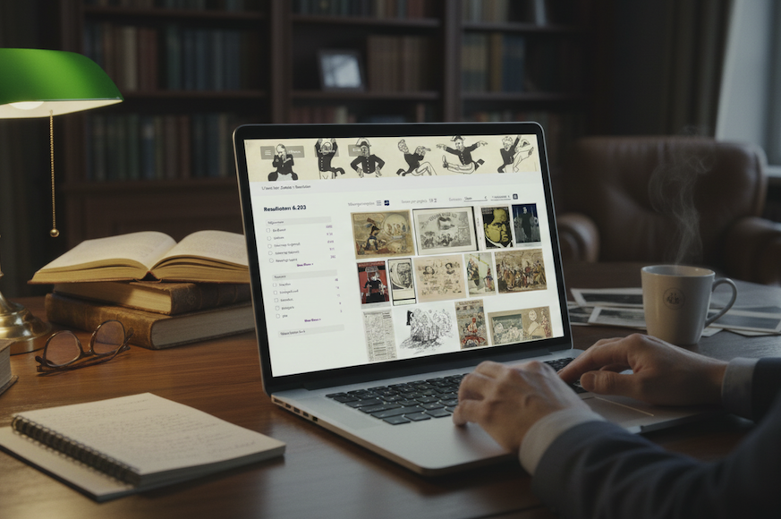 Presentatie van collecties